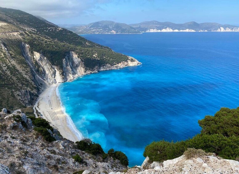 Picture 2 for Activity Kefalonia: Melissani Lake, Drogarati Cave, & Myrtos Day Trip