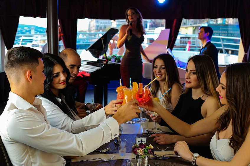 Budapest: Danube Drink and Piano Show