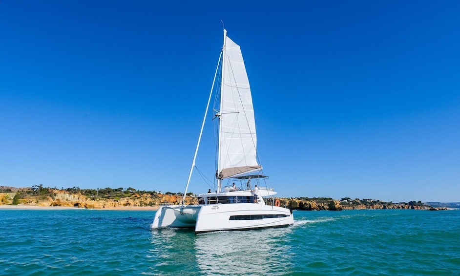 Picture 3 for Activity Albufeira: Algarve Private Sunset Catamaran Charter