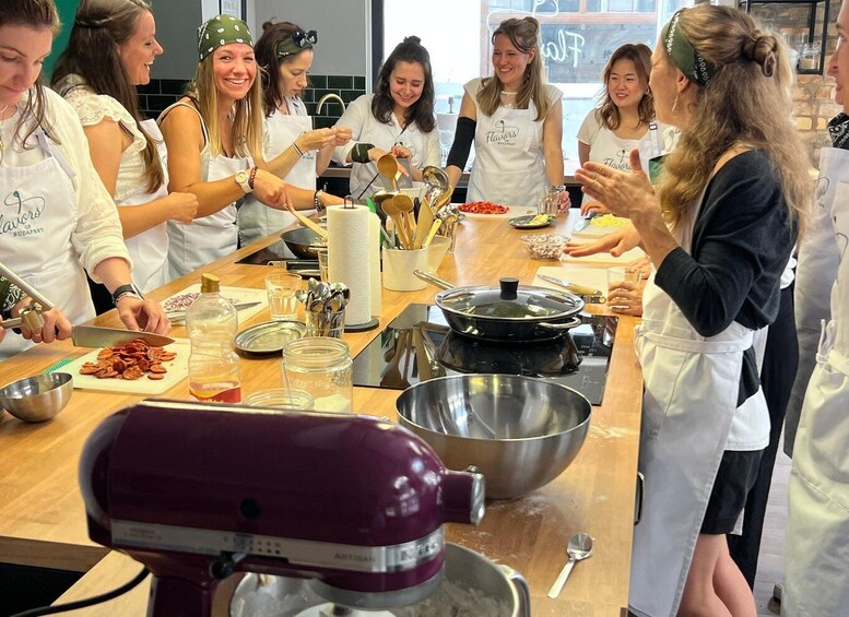 Picture 2 for Activity Bachelor(ette) party: Hungarian Street Food - Langos worksop