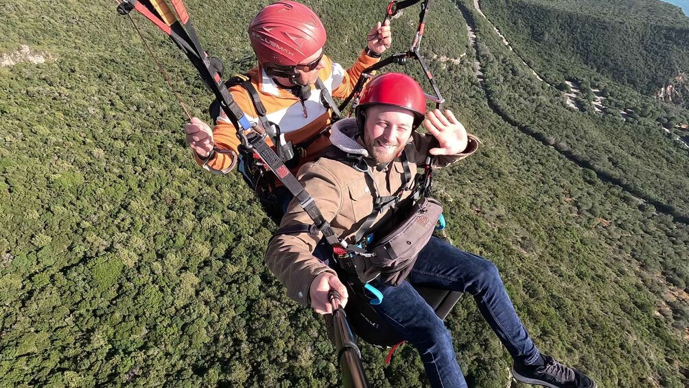 Picture 59 for Activity From Lisbon: Paragliding Tandem Flight