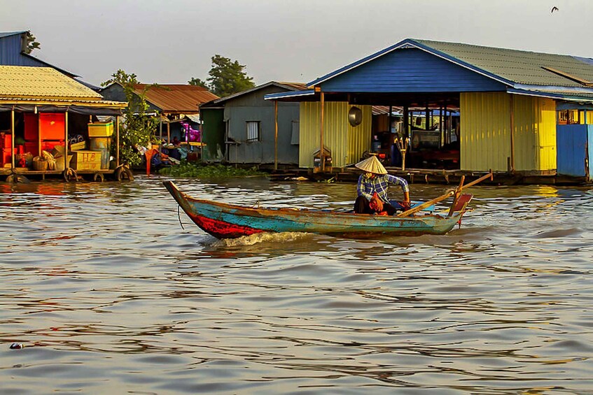 Picture 7 for Activity Siem reap floating village Kampong Phluk sun set with Boat