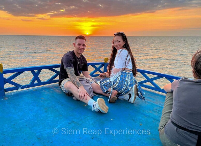 Picture 4 for Activity Siem reap floating village Kampong Phluk sun set with Boat