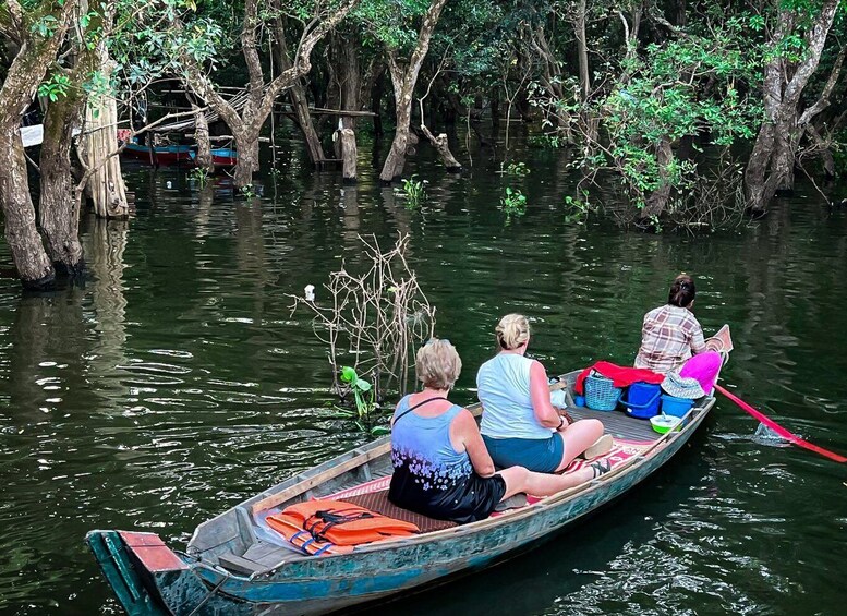 Picture 1 for Activity Siem reap floating village Kampong Phluk sun set with Boat