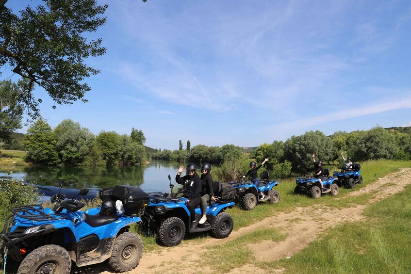 Picture 3 for Activity From Split: Three Rivers Quad Tour with Swimming