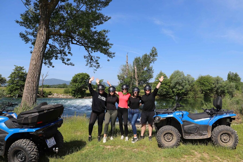 Picture 7 for Activity From Split: Three Rivers Quad Tour with Swimming