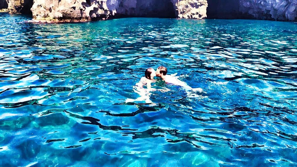 Picture 8 for Activity Aci Trezza: Cyclops Coast Boat Tour with Food and Swimming