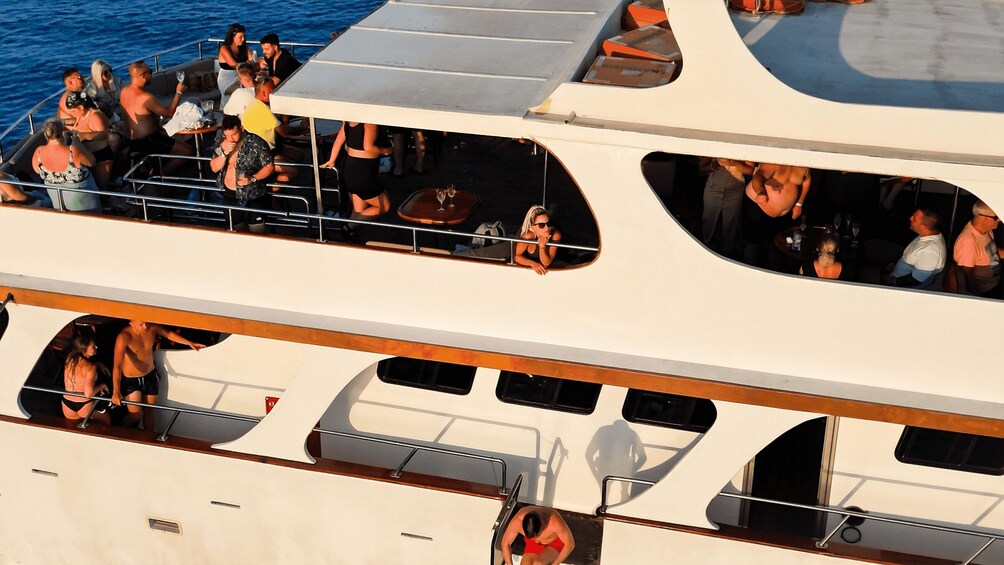 Picture 8 for Activity Pernera: Luxury Yacht Sunset Cruise with Dinner and Drink