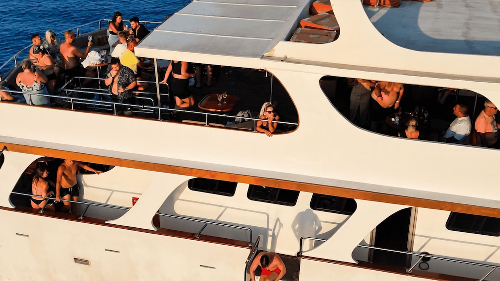 Picture 8 for Activity Pernera: Luxury Yacht Sunset Cruise with Dinner and Drink