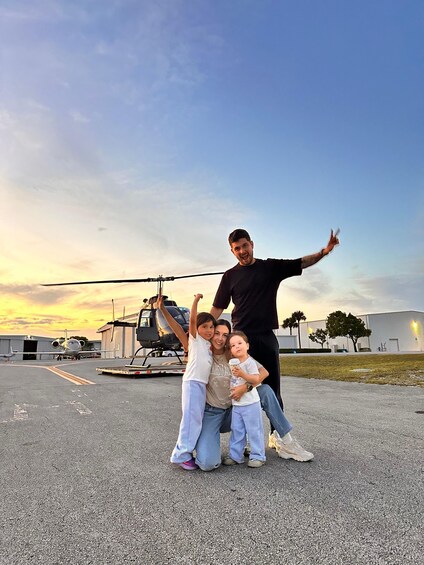 Picture 2 for Activity Sunset Helicopter Tour: Fort Lauderdale-Miami Beach