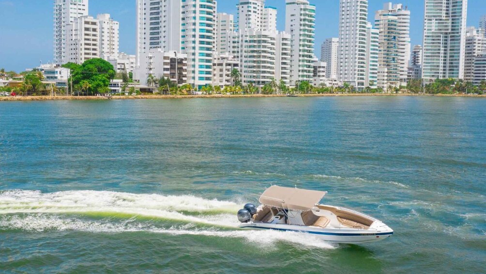 Picture 4 for Activity Cartagena: Sunset Bay Tour Up To 10 People