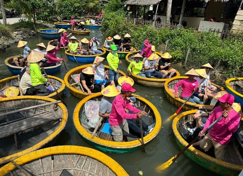 Picture 6 for Activity From Hoi An: Bay Mau Coconut Forest Bamboo Basket Boat Ride
