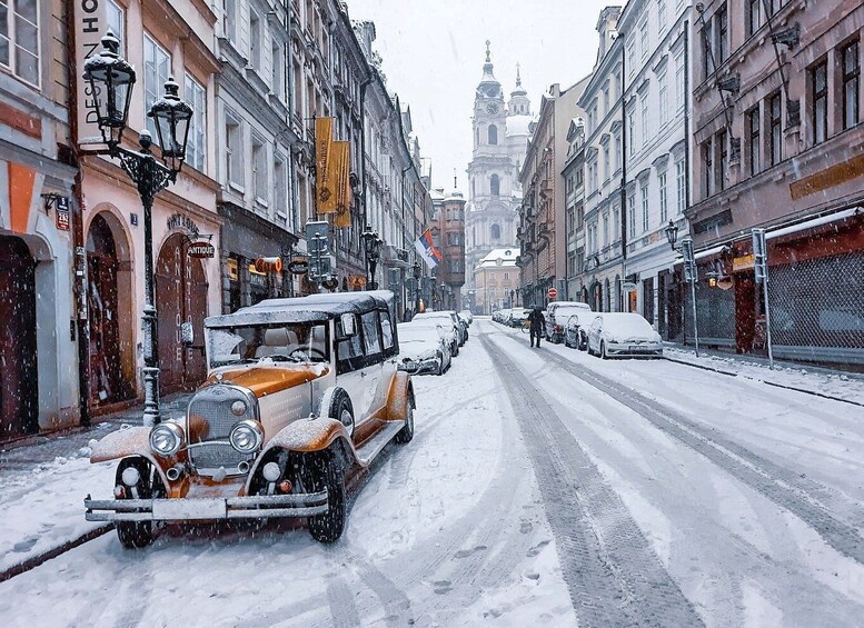 Picture 2 for Activity Prague: 1.5–Hour Vintage Car Tour