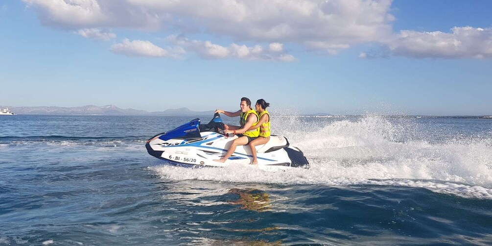 Picture 2 for Activity Alcudia: 30-Minute Jet Ski Adventure for Beginners & Photos