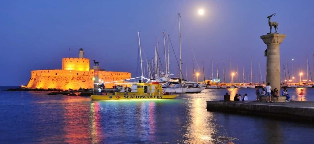 Picture 5 for Activity Rhodes Town: Yellow Submarine Cruise with Underwater Views