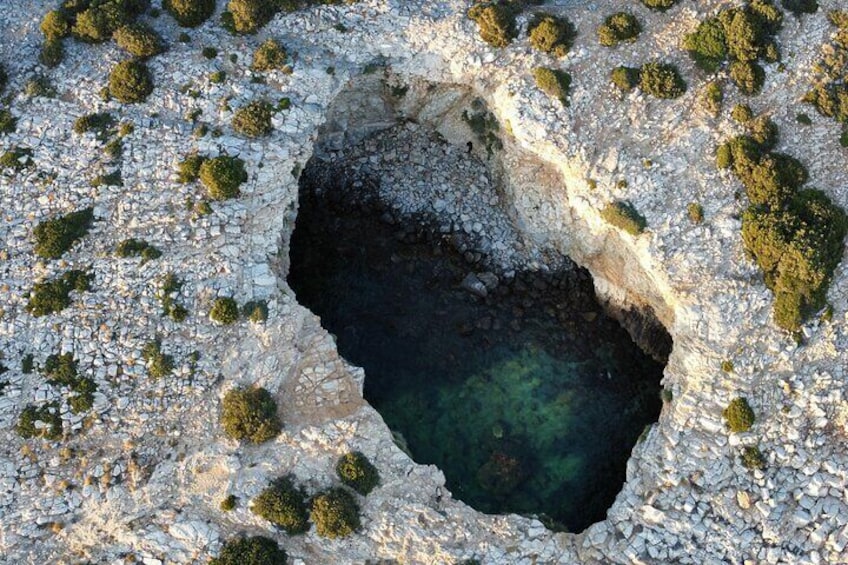 "Tripiti" Cave in South Paros