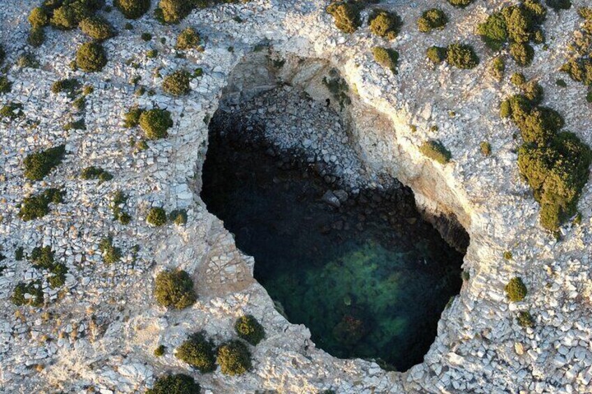 "Tripiti" Cave in South Paros