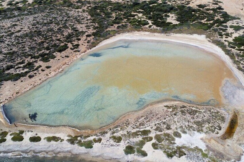 Clay Pond in Fera Island