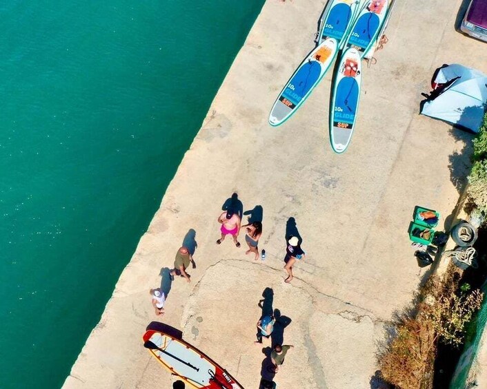 Picture 2 for Activity Stand Up Paddleboard Yoga Class Valetta