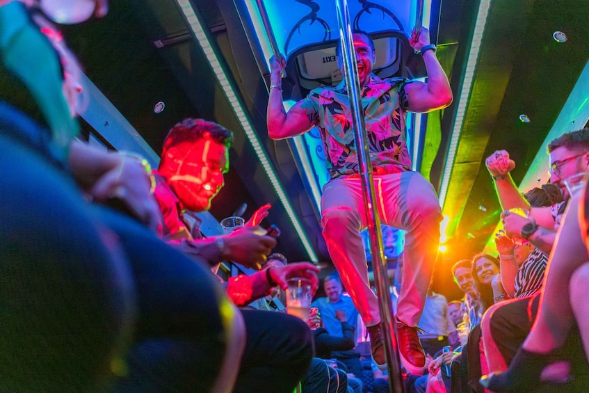 Picture 9 for Activity Vegas: 4-Hour Club Crawl with Party Bus Experience