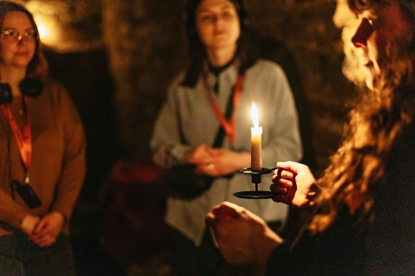 Picture 7 for Activity Edinburgh: Underground Vaults Evening Ghost Tour with Whisky