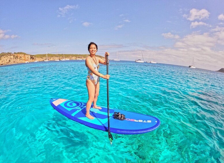 Picture 10 for Activity Ibiza: Stand-Up Paddle Boarding Trip to Secret Caves