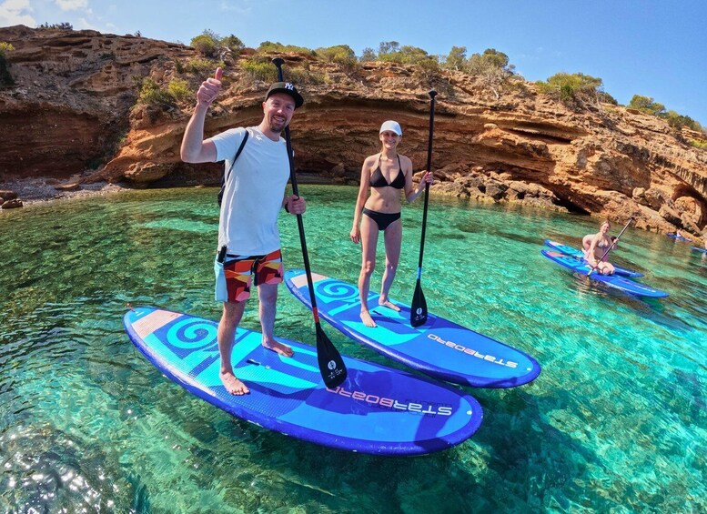 Picture 9 for Activity Ibiza: Stand-Up Paddle Boarding Trip to Secret Caves