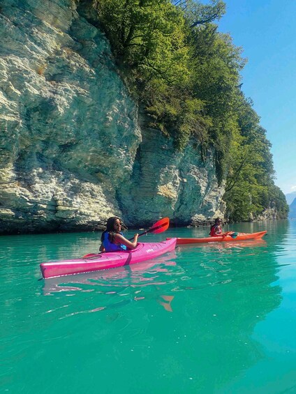 Picture 15 for Activity Interlaken: Kayak Tour of the Turquoise Lake Brienz