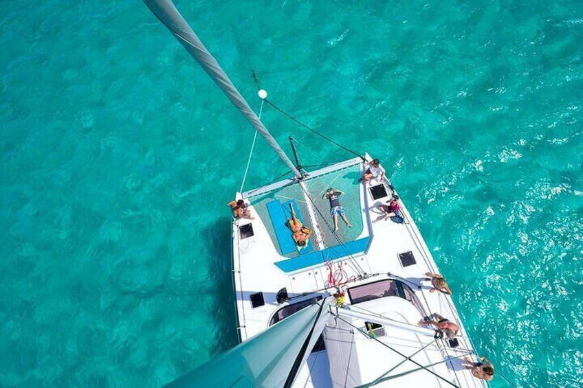 Mauritius Catamaran Cruise to Ile Aux Cerfs with BBQ Lunch