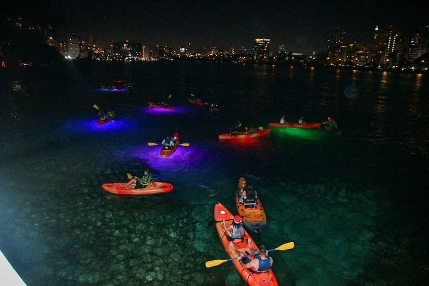 Picture 3 for Activity San Juan: LED Night Kayaking Experience at Condado Lagoon