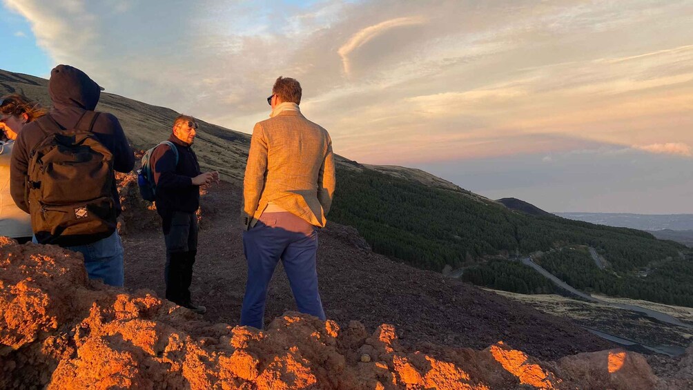 Picture 12 for Activity From Catania: Mount Etna Sunset Tour with Tasting and Cave