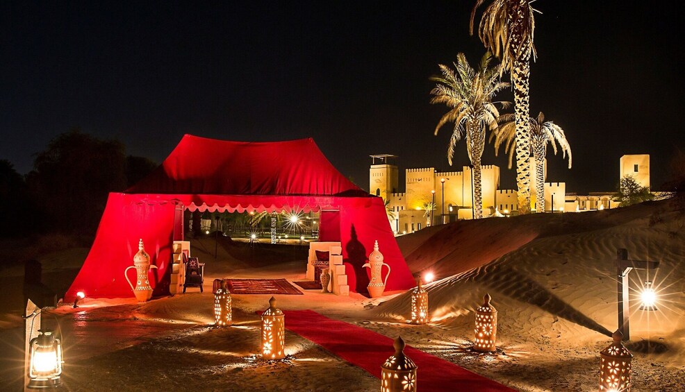 Private Royal Safari with dinner in Al Sahara Desert Resort