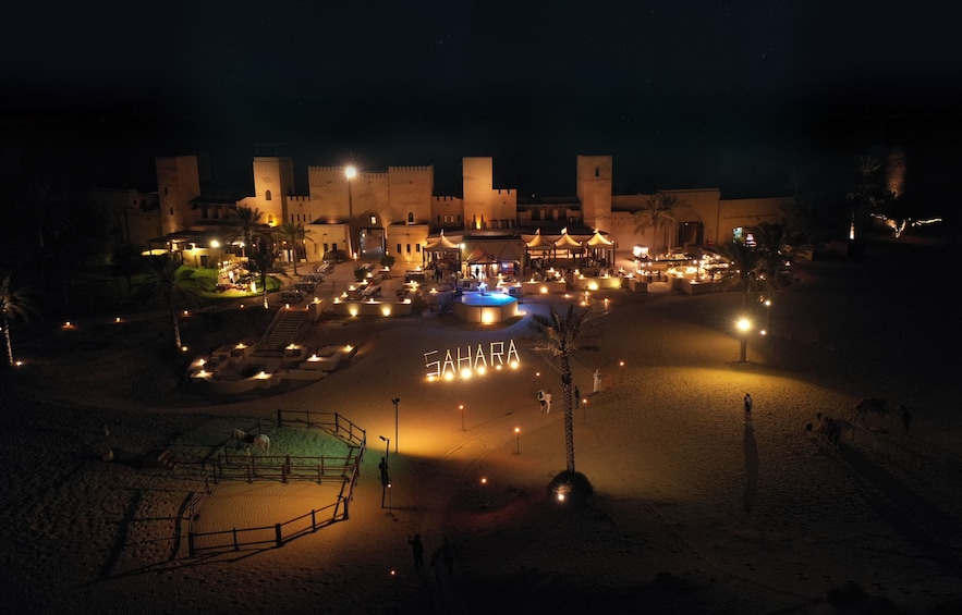 Private Royal Safari with dinner in Al Sahara Desert Resort