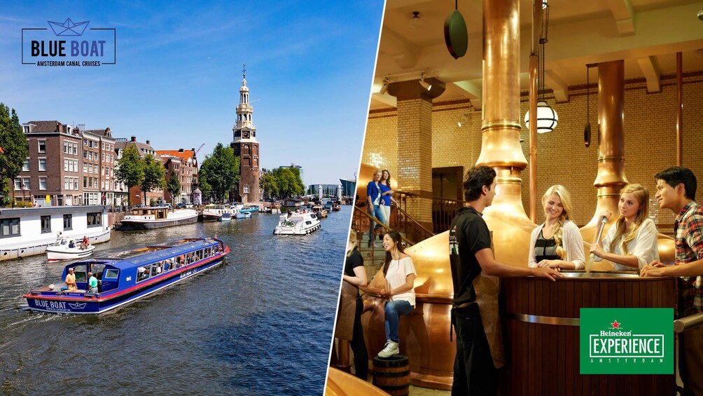 Blue Boat Company City Canal Cruise & Heineken Experience