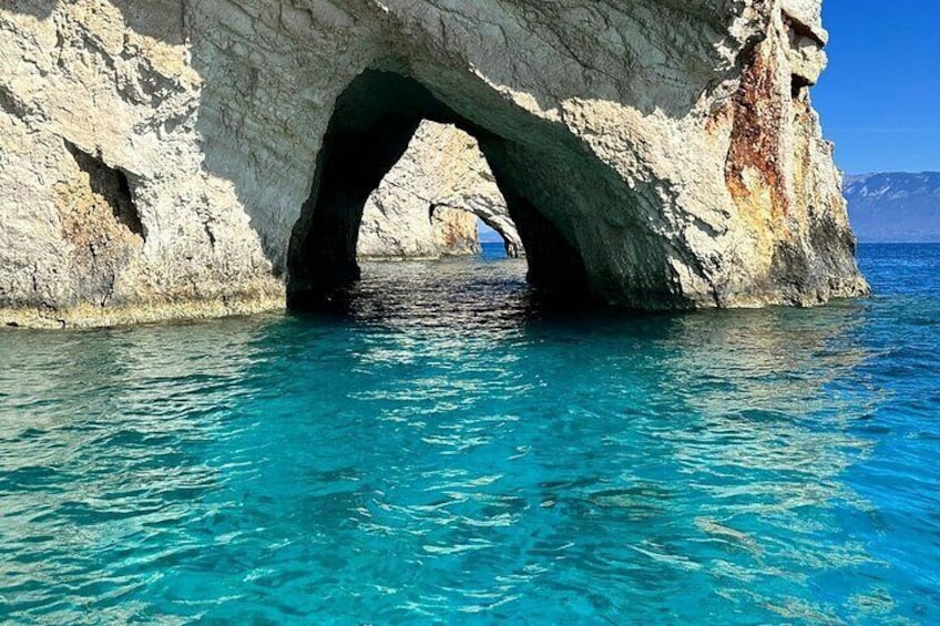 Zakynthos Private Cruise to Navagio and Blue Caves