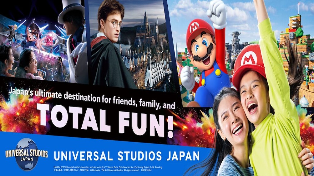 Osaka: Universal Studios Japan Admission Ticket 