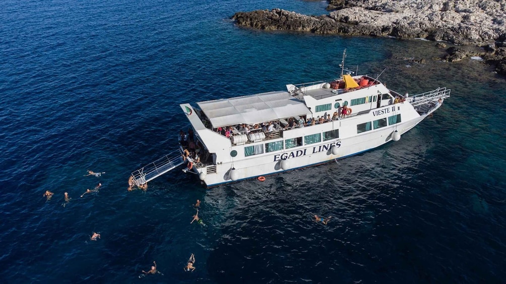 Picture 4 for Activity From Palermo: Bus & Cruise to Favignana & Levanzo with Lunch