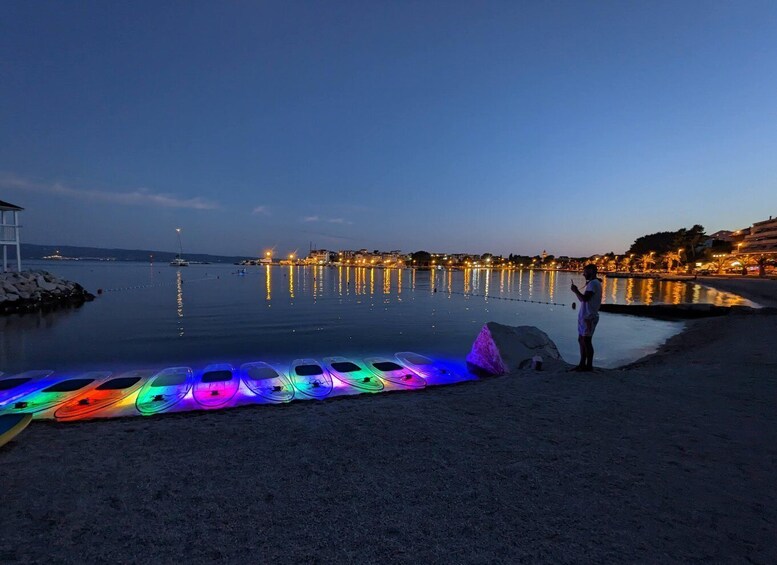 Picture 2 for Activity Split: Transparent SUP night Glow tour