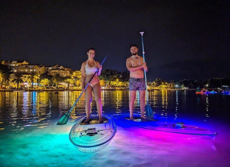Picture 1 for Activity Split: Transparent SUP night Glow tour