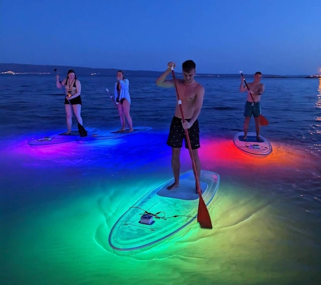 Split: Transparent SUP night Glow tour