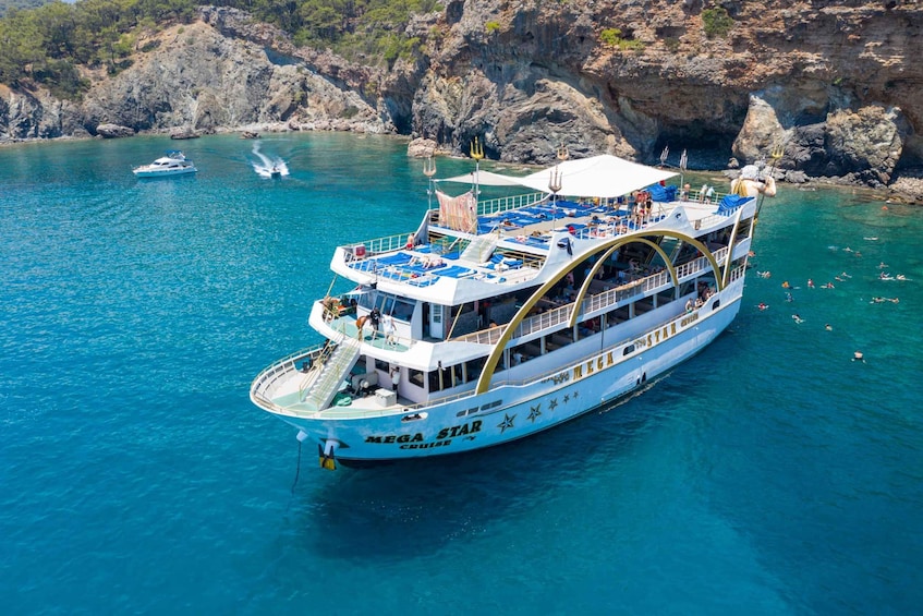 Picture 8 for Activity From Antalya: Full-Day Boat Tour with Lunch and Foam Party