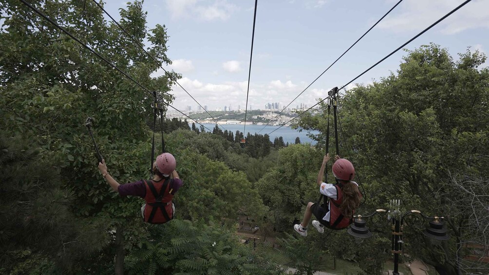 Picture 1 for Activity Istanbul: Zipline Adventure with Bosphorus View
