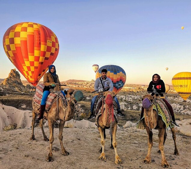 Picture 7 for Activity Cappadocia: Sunrise Hot Air Balloon Watching Tour