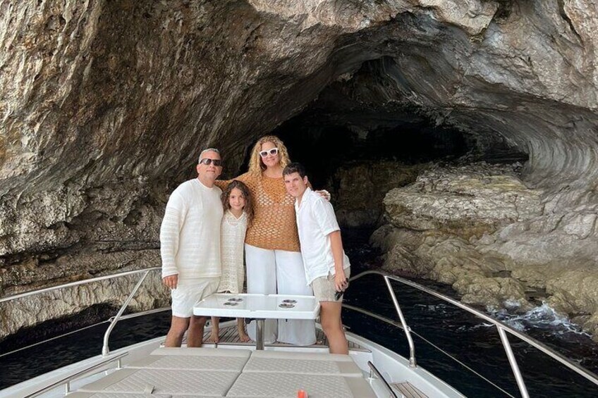 Jeanneau DB 43 “La Dolce Vita” Private Boat Tour to Capri from Naples