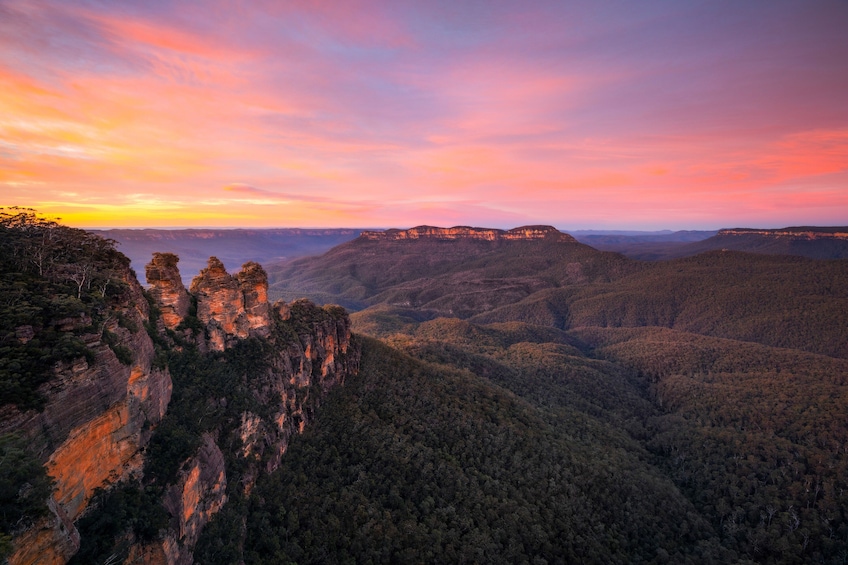 Blue Mountains Sunset & Three Sisters Small Group Tours