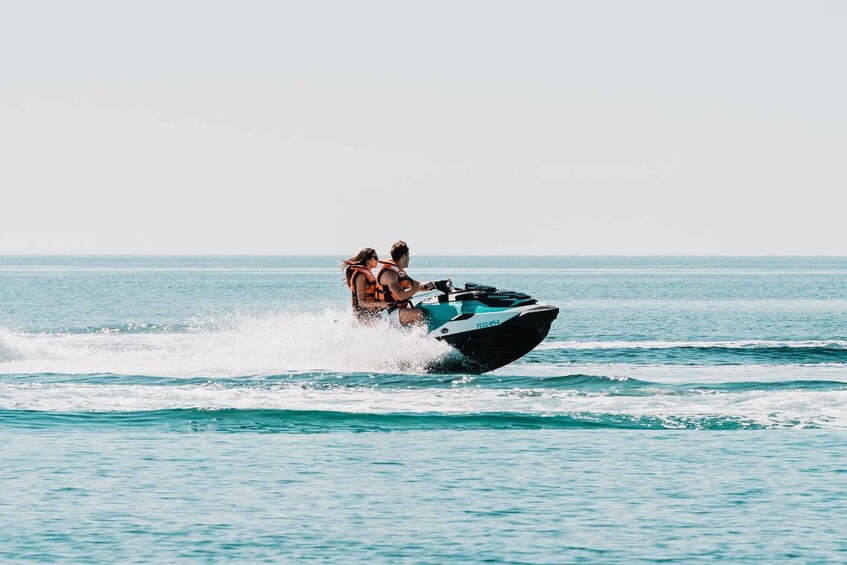 Picture 6 for Activity Peguera: Racing Car Drive and Jet Ski Combo Tour