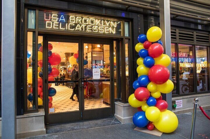 NYC Grab n Go Breakfast at USA Brooklyn Deli in Times Square