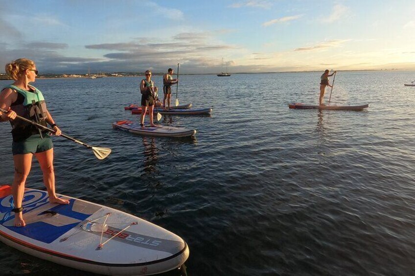 Guided Stand Up Paddle Tour in Lagos Ponta Da Piedade