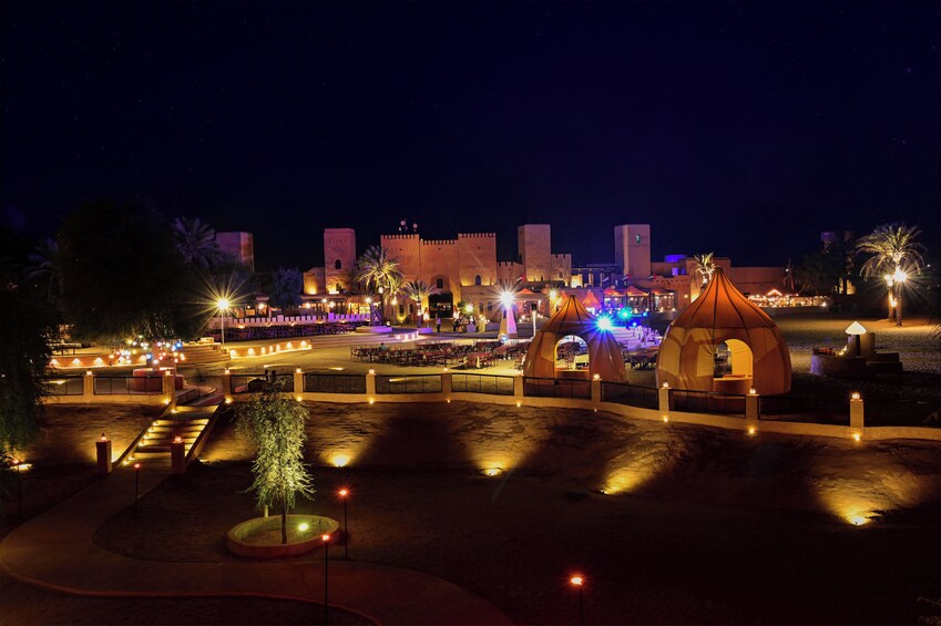 Dubai Desert Safari with 5-Star BBQ Buffet & Shows at Royal Fortress