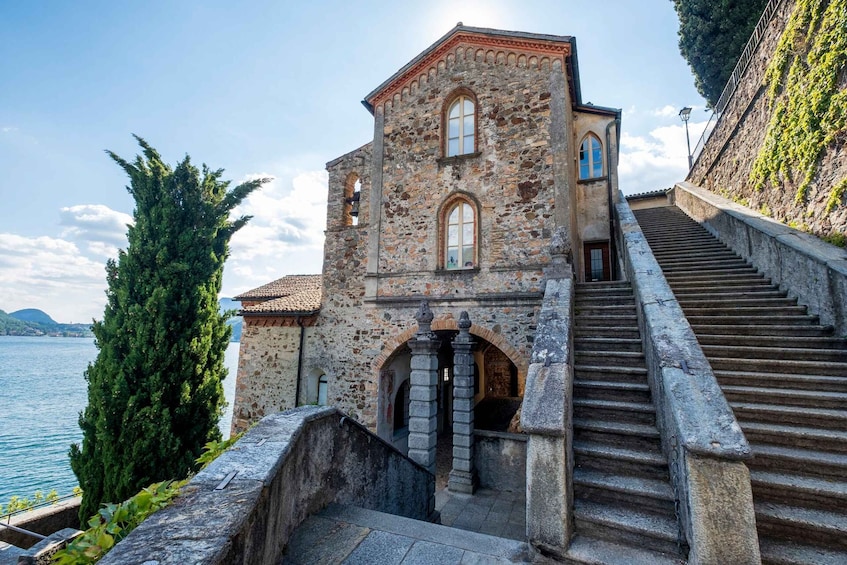 Picture 1 for Activity From Lugano: Lake Lugano Cruise to Morcote & Sightseeing